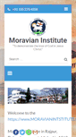 Mobile Screenshot of moravianinstitute.com
